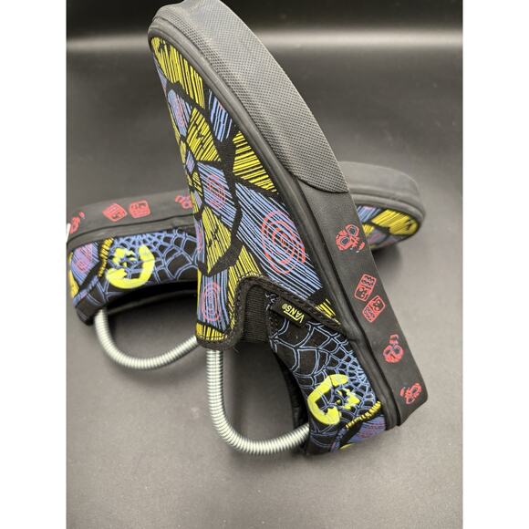 Vans Disney Nightmare Before Christmas Oogie Boogie Slip On Men's 7.5 Women's 9 - Picture 1 of 13